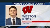 Tauros' Weston Knox discusses Wisconsin commitment