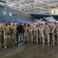 Curtis "50 Cent" Jackson strengthens community ties with visit to BAFB