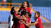 Costa Rica golea a Trinidad; pone un pie en Mundial femenino