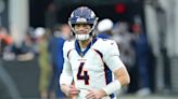 Jarrett Stidham aims to be QB1 for the Broncos in 2024