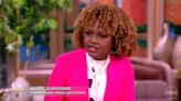 Karine Jean-Pierre Reacts to Biden Dropping Out Live on 'The View'