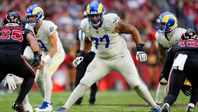 Rams have three starting offensive linemen injured and considered week-to-week