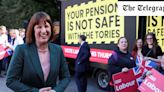 Labour will not raise state pension age, says Rachel Reeves