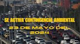 Activan programa Hoy No Circula para este jueves 23 de mayo del 2024