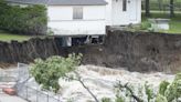 Minnesota family store is demolished from its perch near dam damaged by surging river