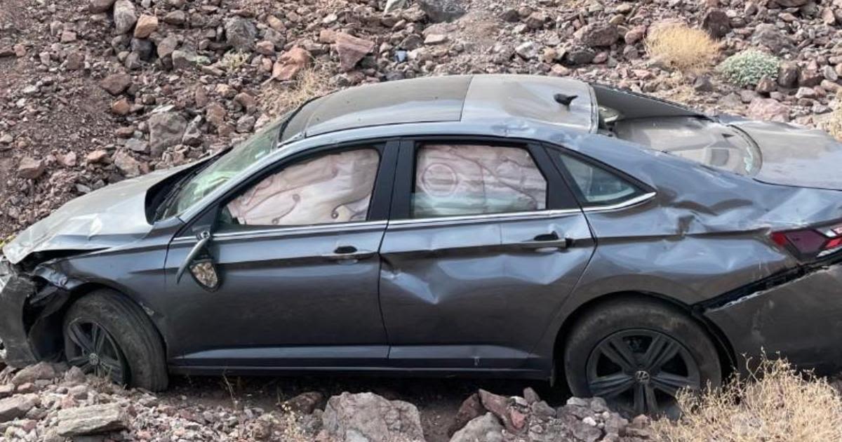 Man drives off embankment, dies of heat exposure in Death Valley National Park