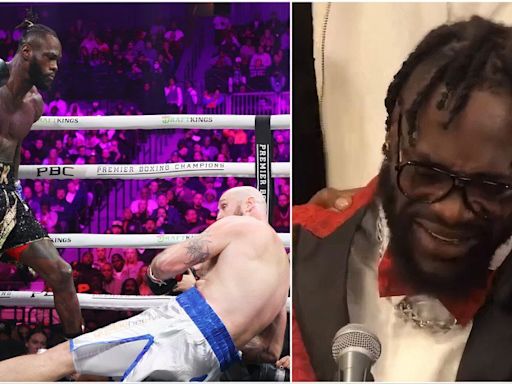 Deontay Wilder's emotional interview after his last KO win looks so revealing now