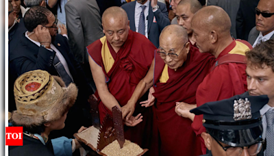 Dalai Lama dismisses health rumours on 89th birthday - Times of India