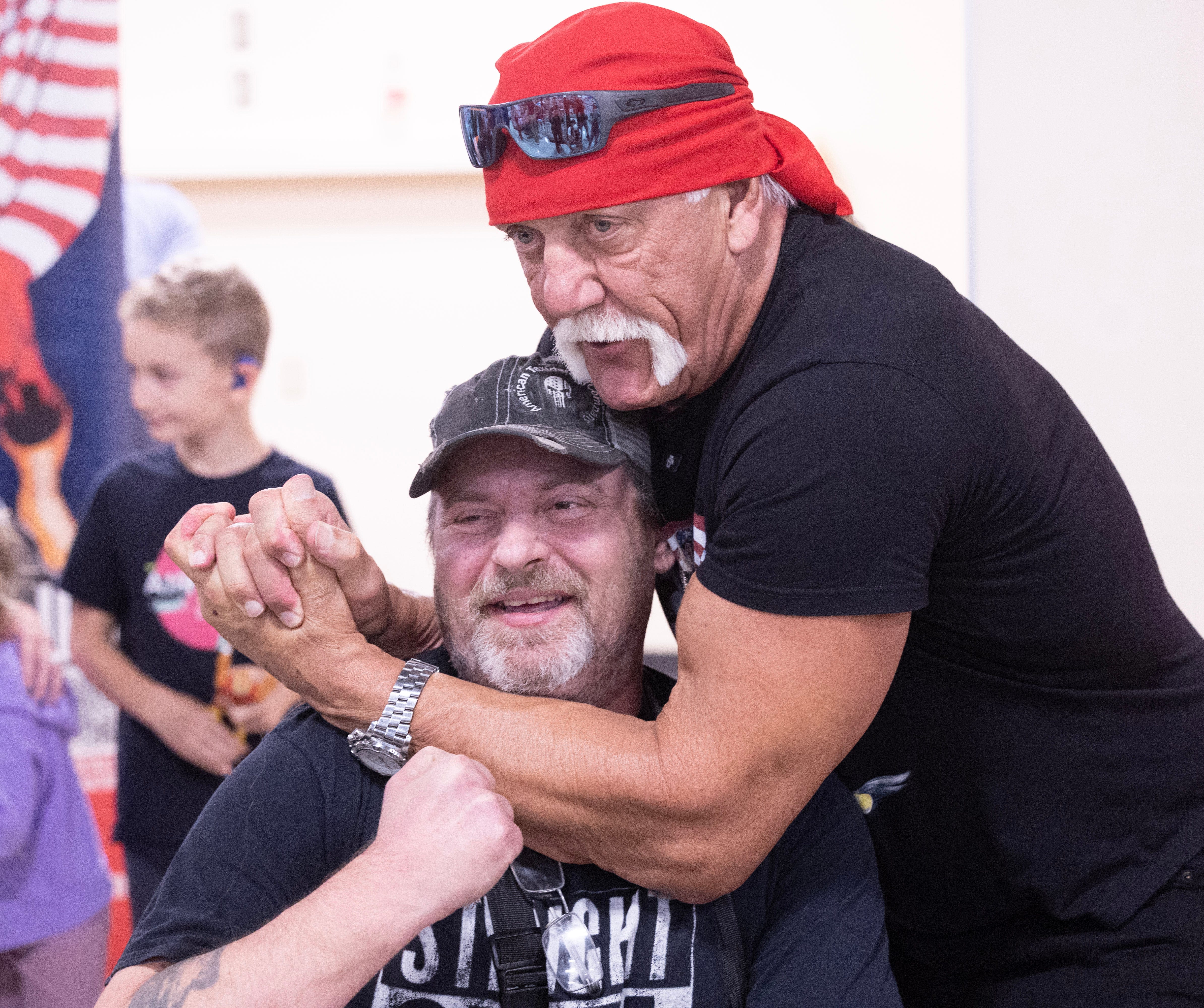 WWE wrestling legend Hulk Hogan meeting fans in Swansea. Here's where to find the Hulkster