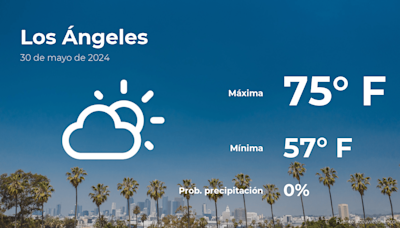 Pronóstico del clima en Los Ángeles para este jueves 30 de mayo - La Opinión