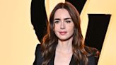 Lily Collins just cut her long hair off in favour of a short bob