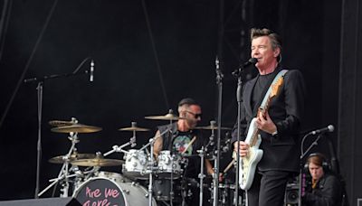 Rick Astley delights fans as he performs White Stripes song at Trnsmt