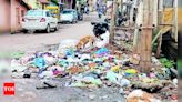 Civic Workers' Protest Disrupts Sanitation Work in Twin Cities | Hubballi News - Times of India