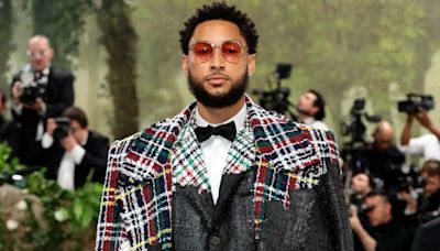 Ben Simmons Makes Flashy Appearance at the Met Gala