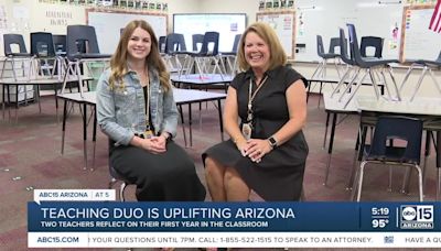 Mother and daughter reflect on first year teaching together at same Dysart school