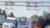 Widow sues FedEx claiming faulty tires caused fiery crash that killed her husband