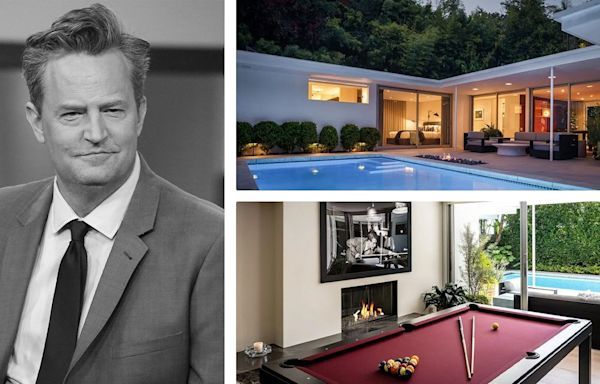 Matthew Perry's Hollywood Hills Home Hits the Market for $5.1M