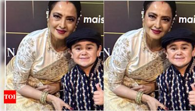 Bigg Boss 16 fame Abdu Rozik meets legendary actress Rekha; says, “I’m so humbled and honoured” - Times of India