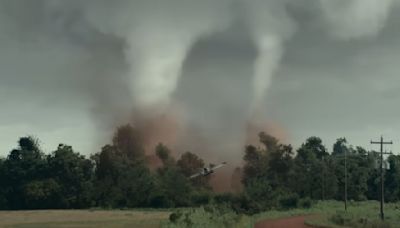 ...That Time A Real Oklahoma Storm Totally Destroyed The Twisters Set Right As The Movie Was Going To Fake...