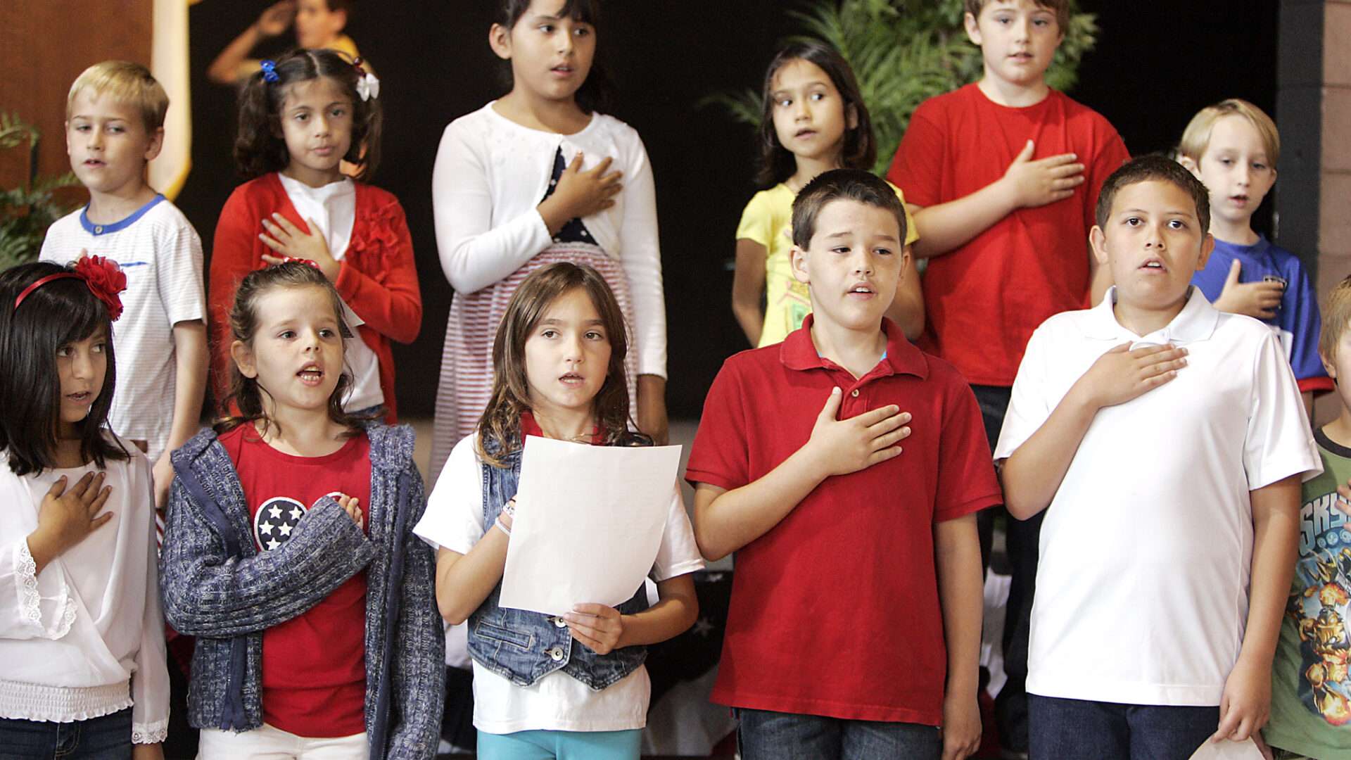 Maryland Elementary School Tries To Force Students To Say The Pledge