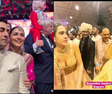 'Behave properly': Ranbir gets angry at Alia Bhatt; Janhvi Kapoor avoids Sara Ali Khan at Anant Ambani's wedding : Reddit claims