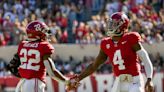 Where does Alabama rank in the post-spring college football power rankings?