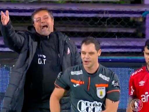 Ricardo Caruso Lombardi volvió con todo: furia, amonestación y declaraciones explosivas tras su debut como DT de Miramar Misiones