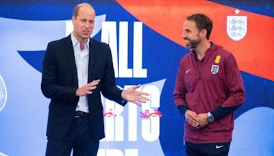 Prince William praises Southgate as 'all-round class act'