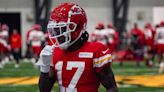 Chiefs WR Richie James talks about comfort with Patrick Mahomes