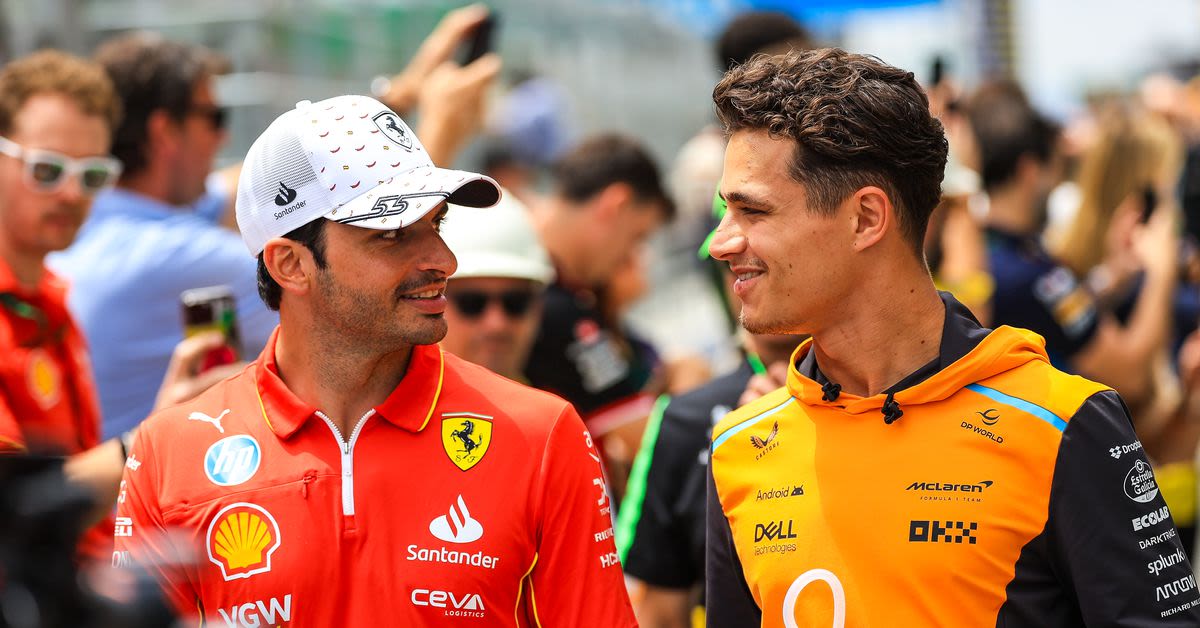 Carlos Sainz Jr. trolls Lando Norris over Spain’s victory at Euros