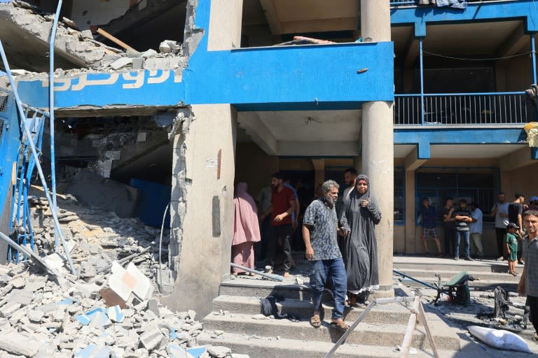Gaza civil defence says 15 killed in Israel strike on Gaza school