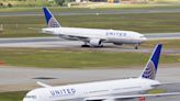 'Leave your bags, come this way!' United passengers hurried off plane due to small fire under aircraft after Denver landing