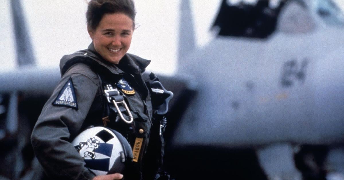 Navy aviator scores first air-to-air victory by a US female fighter pilot