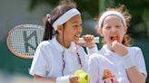 Bearsden pupils enjoy strawberries before Wimbledon