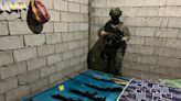 295 bloques de droga y armas de fuego fueron hallados en el norte de Esmeraldas
