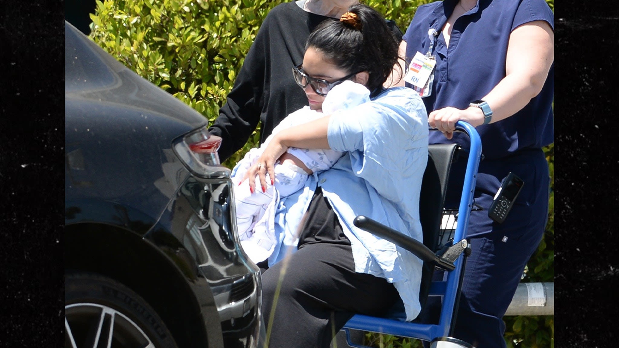 Vanessa Hudgens Gives Birth, Leaves Hospital with First Baby