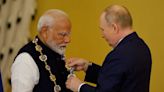 Putin confers Russia's highest civilian honour on Modi