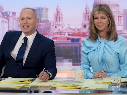 Kate Garraway's two-word response after Rob Rinder makes joking jibe live on GMB