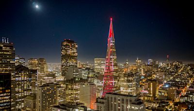 Transamerica Pyramid's light show didn't come without drama