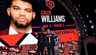 NFL: primeira noite de draft destaca Caleb Williams e chuva de quarterbacks