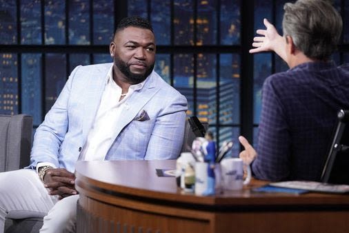 Big Papi talks wild and ‘emotional’ 2004 Red Sox reunion on ‘Late Night’ - The Boston Globe