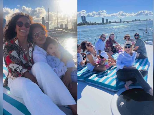 Priyanka Chopra shares yacht fun with daughter and ‘The Bluff’ team