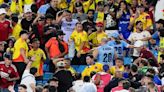 Conmebol tomó primera decisión por gresca de hinchas de Colombia y jugadores de Uruguay