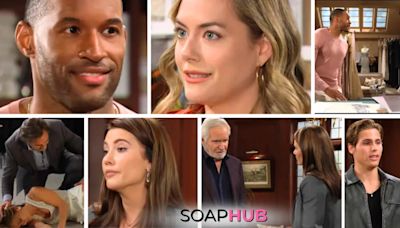 Bold and the Beautiful Spoilers Video Preview September 30 – October 4: Ridge Saves Taylor, Hope’s New Man, and Will’s Proposition