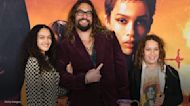 Jason Momoa brings kids to support Zoë Kravitz at 'The Batman' premiere amid split with Lisa Bonet