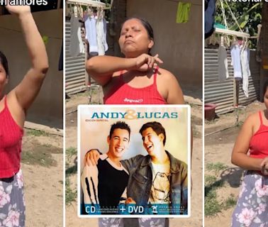 Peruana revive la etapa escolar bailando “Son de amores” de Andy y Lucas: conductores españoles replican sus movimientos