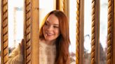 Lindsay Lohan Decorates Christmas Tree to the Tune of ‘Jingle Bell Rock’ in IG Post