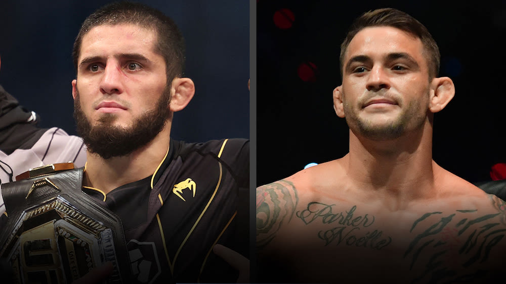 Islam Makhachev predicts guillotine choke will lead to Dustin Poirier's downfall at UFC 302