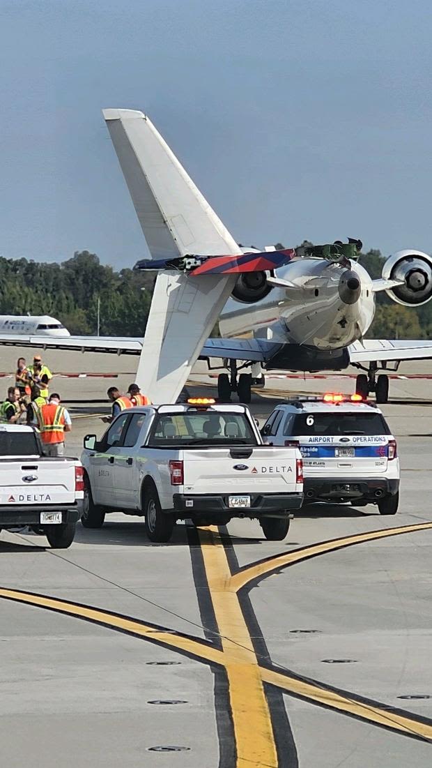 Delta planes collide on tarmac at Atlanta airport, FAA says