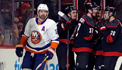 Isles' season ends with Game 5 loss to Hurricanes